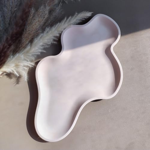 Large Irregular Tray Resin Concrete Molds