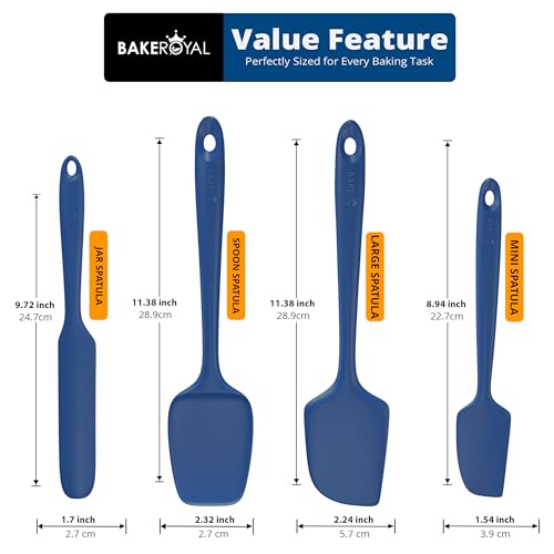 Silicone Spatula Set (4 Count)