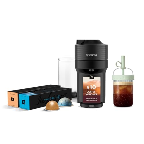 Vertuo Pop+ Iced Coffee & Espresso Maker Bundle by De'Longhi