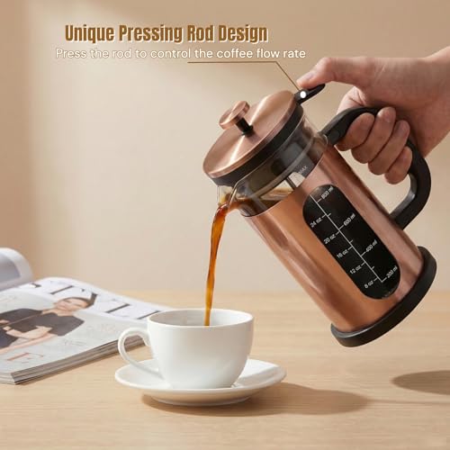 French Press Coffee Maker 34oz