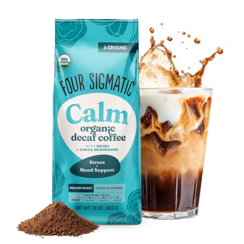 Calm Organic Decaf Ground Coffee (10 Ounce)