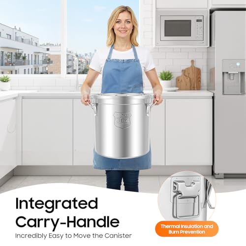304 Stainless Steel Airtight Canister 6L