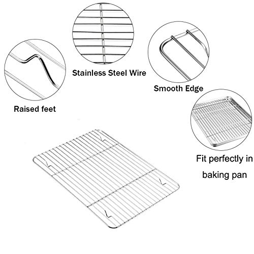 Baking Sheet with Cooling Rack Set