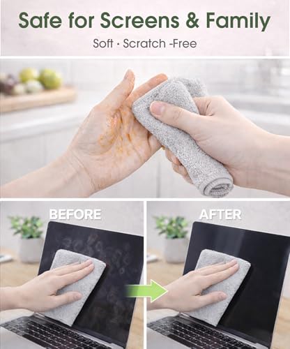 Microfiber Cleaning Cloth Roll (100 Count)