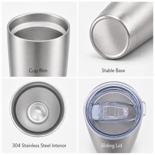 20oz Stainless Steel Insulated Tumblers Bulk (12 Count)
