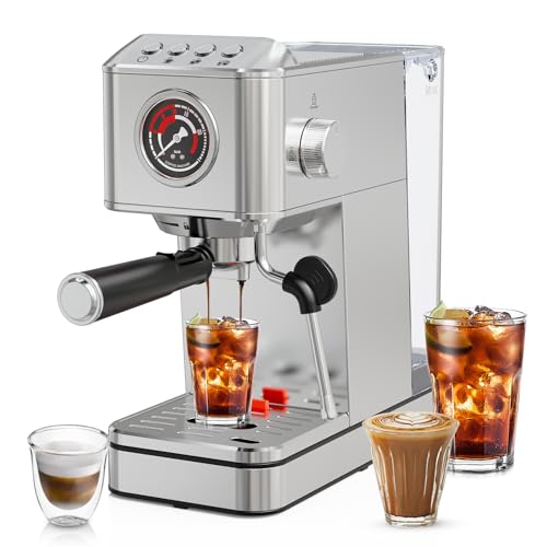 EM623 Espresso Machine 20 Bar with Steam Milk Frother