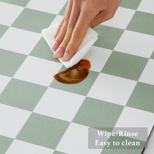 Checkered Dish Drying Mat for Kitchen Counter