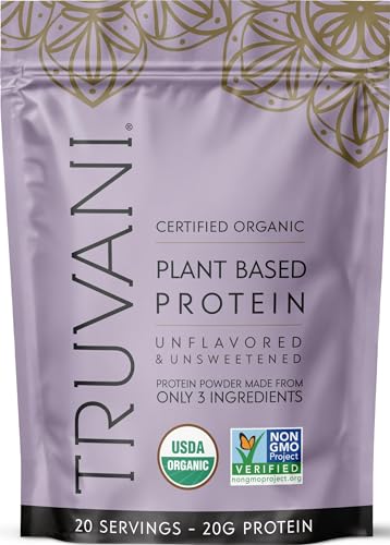 Organic Plant Based Protein Powder (20 Ounce)