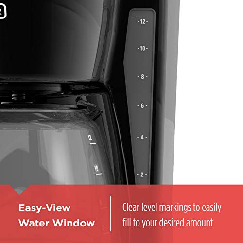 12 Cup Drip Coffee Maker with Vortex Brewing