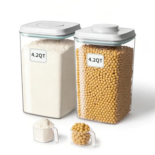 Airtight Food Storage Containers Set with One (2 Count)