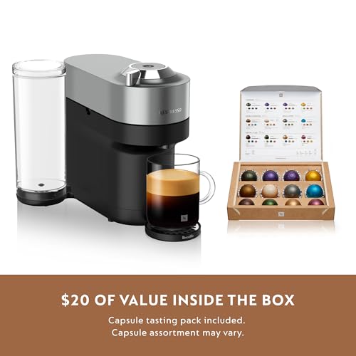 Vertuo Pop+ Deluxe Coffee Machine with Milk Frother