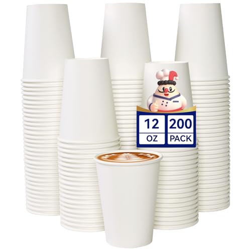 200 Count 12 oz Coffee Cups