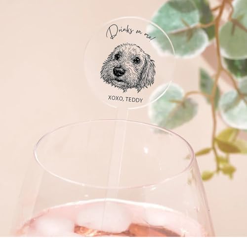 Custom Wedding Dog Stir Sticks