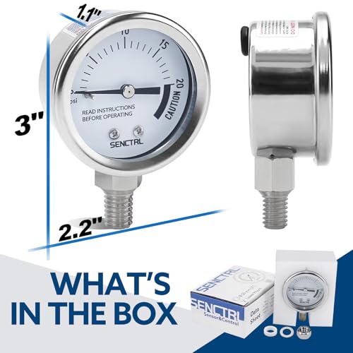 20 Psi Pressure Cooker Gauge Replacement Part