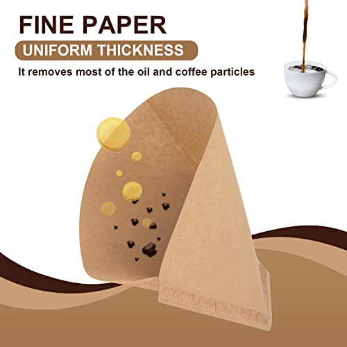 100 Pcs Disposable Coffee Filters #4 for Ninja Coffee Maker (100 Count)
