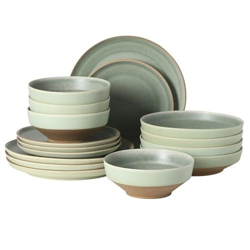 Octavia Place 16 Piece Stoneware Dinnerware Set