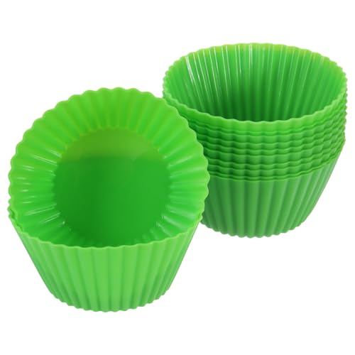 12Pcs Silicone Cupcake Liners