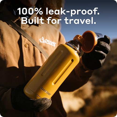 34 oz Vacuum Insulated Stainless Steel Water Bottle with Cup Lid