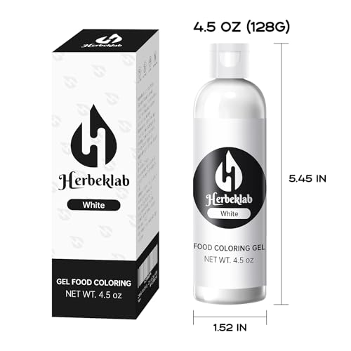 White Gel Food Coloring (4.5 Fl Oz)