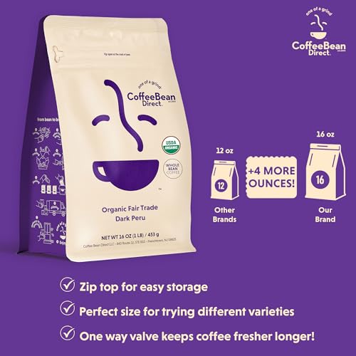 Organic Fair Trade Dark Peru (16 Ounce)