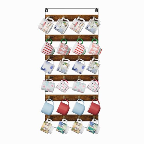 Wall Mount Coffee Mug Holder