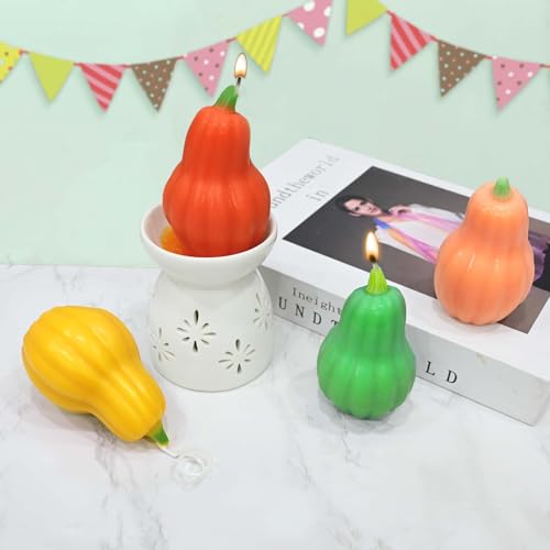 Pumpkin Candle Mold
