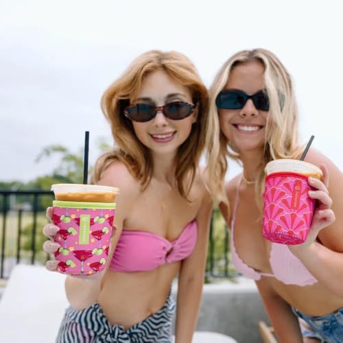 JavaSok Iced Coffee & Cold Soda Insulated Neoprene Cup Sleeve