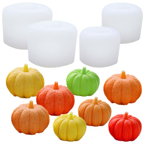 Pumpkin Candle Molds