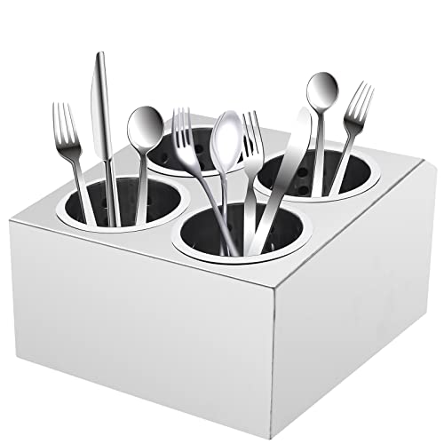 Stainless Steel Flatware Utensil Holder