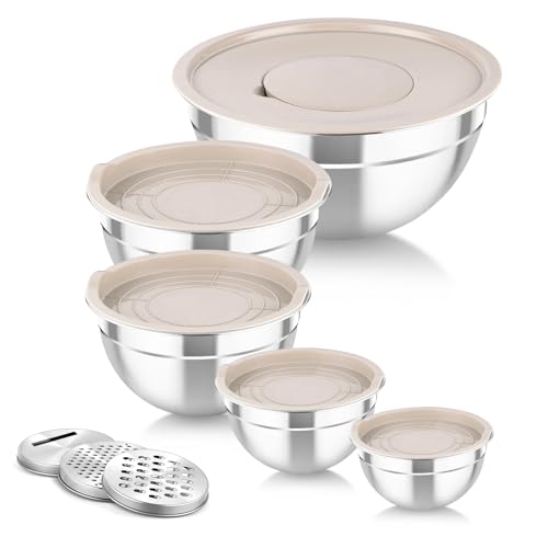 Mixing Bowls with Lids (5 Count)