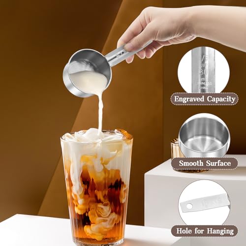 Stainless Steel Measuring Cup (8 Count)