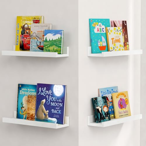 16 Inch Picture Ledge Shelf (4 Count)