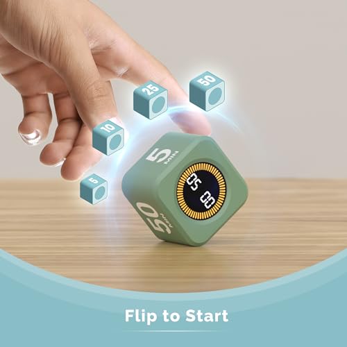 Pomodoro Cube Timer Productivity Visual Timer