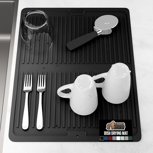 Patented BPA Free Silicone Dish Drying Mat