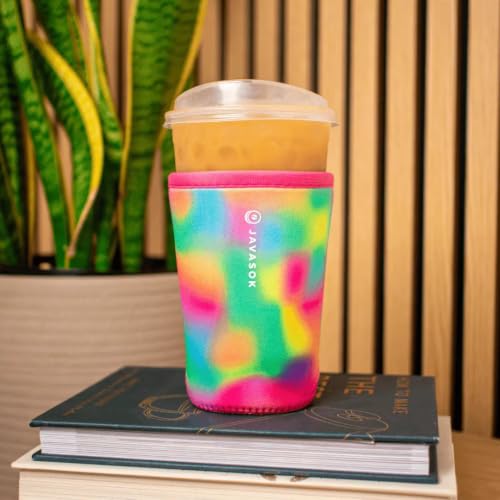 JavaSok Iced Coffee & Cold Soda Insulated Neoprene Cup Sleeve