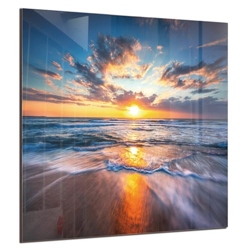 Tempered Glass Backsplash for Kitchen