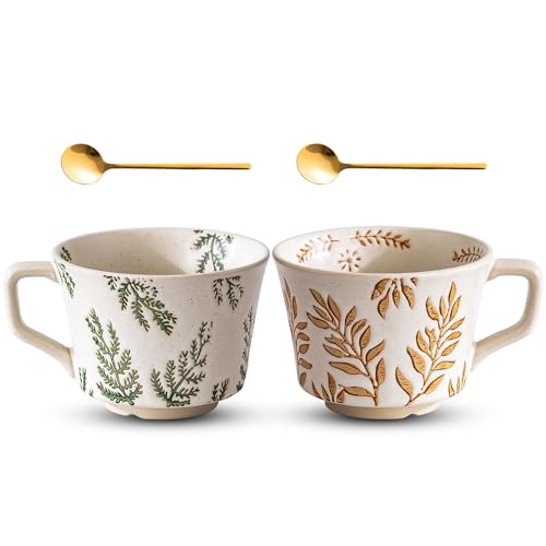 Mug Set of 2 Coffee Mugs Set 11 Ounce