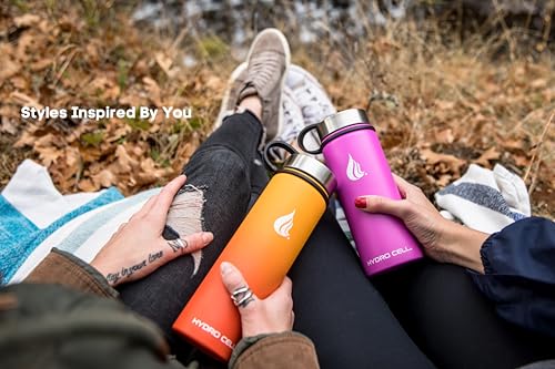 Stainless Steel Insulated Water Bottle with Straw