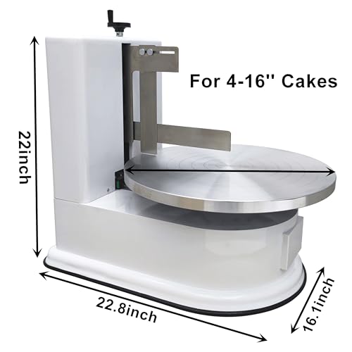 Cake Icing Smoother Electric Cream Spreader Machine Frosting Smoother Stainless Steel Icing Knife 40