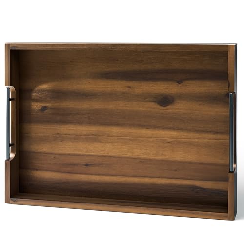 20"x14" Wooden Large Serving Tray