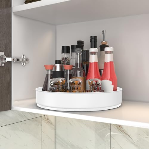 Lazy Susan Turntable Spice Rack Organizer for Kitchen Cabinet