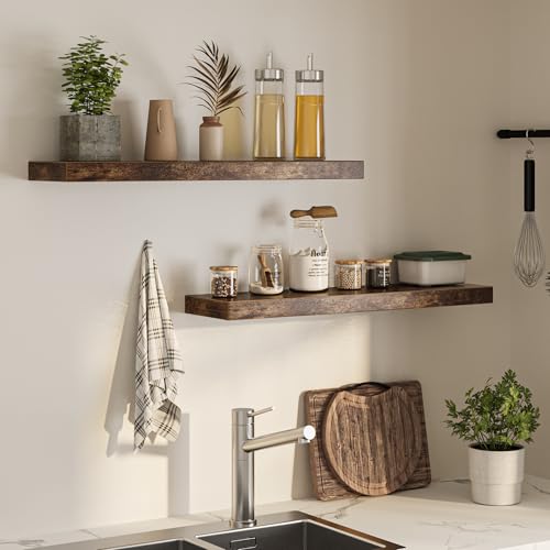 Floating Shelves for Wall (2 Count)