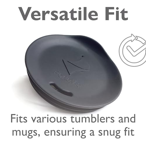 Reusable Silicone Lid for Coffee Cups and Mugs
