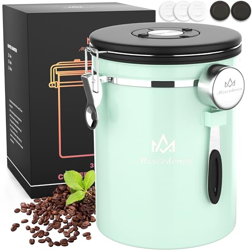 38OZ Coffee Canister for ground coffee with Date Tracker