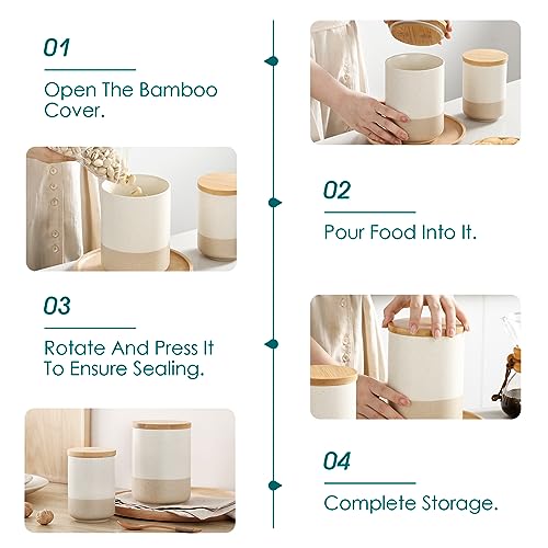 Sabine Kitchen Canister Set of 3