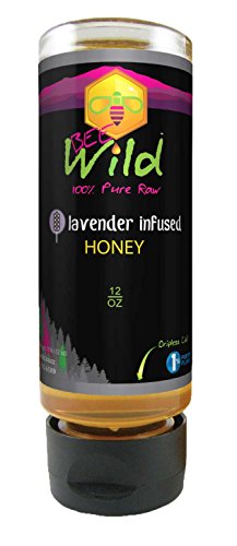 100% Pure Raw Lavender Infused Honey 12 ounce 2 (24 Ounce)