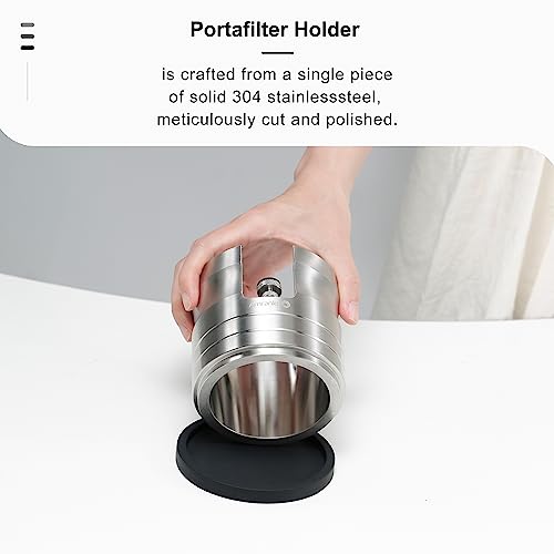 Portafilter Holder Crafted from Solid 304 Stainless Steel