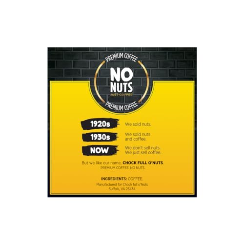 Chock Full o'Nuts Donut Shop Coffee (36 Count)