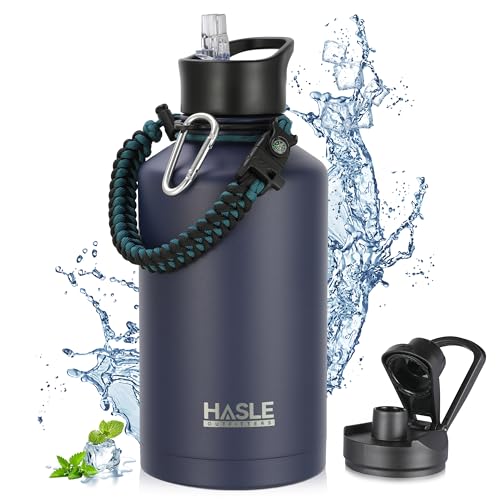 Half Gallon Insulated Water Bottles 64 oz
