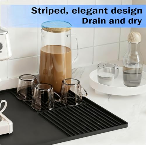 Silicone Coffee Mat for Countertop 24" x 16"